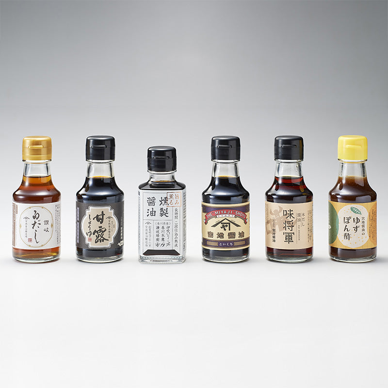 旨み薫る燻製醤油 100ml入り お試し6種類セット