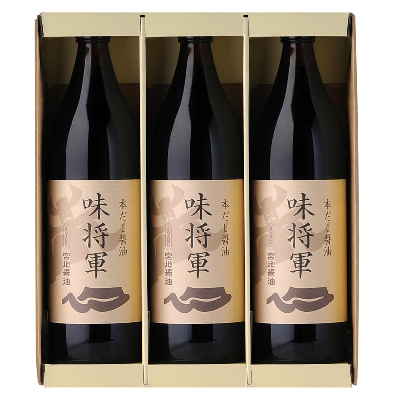味将軍 900ml×3本セット